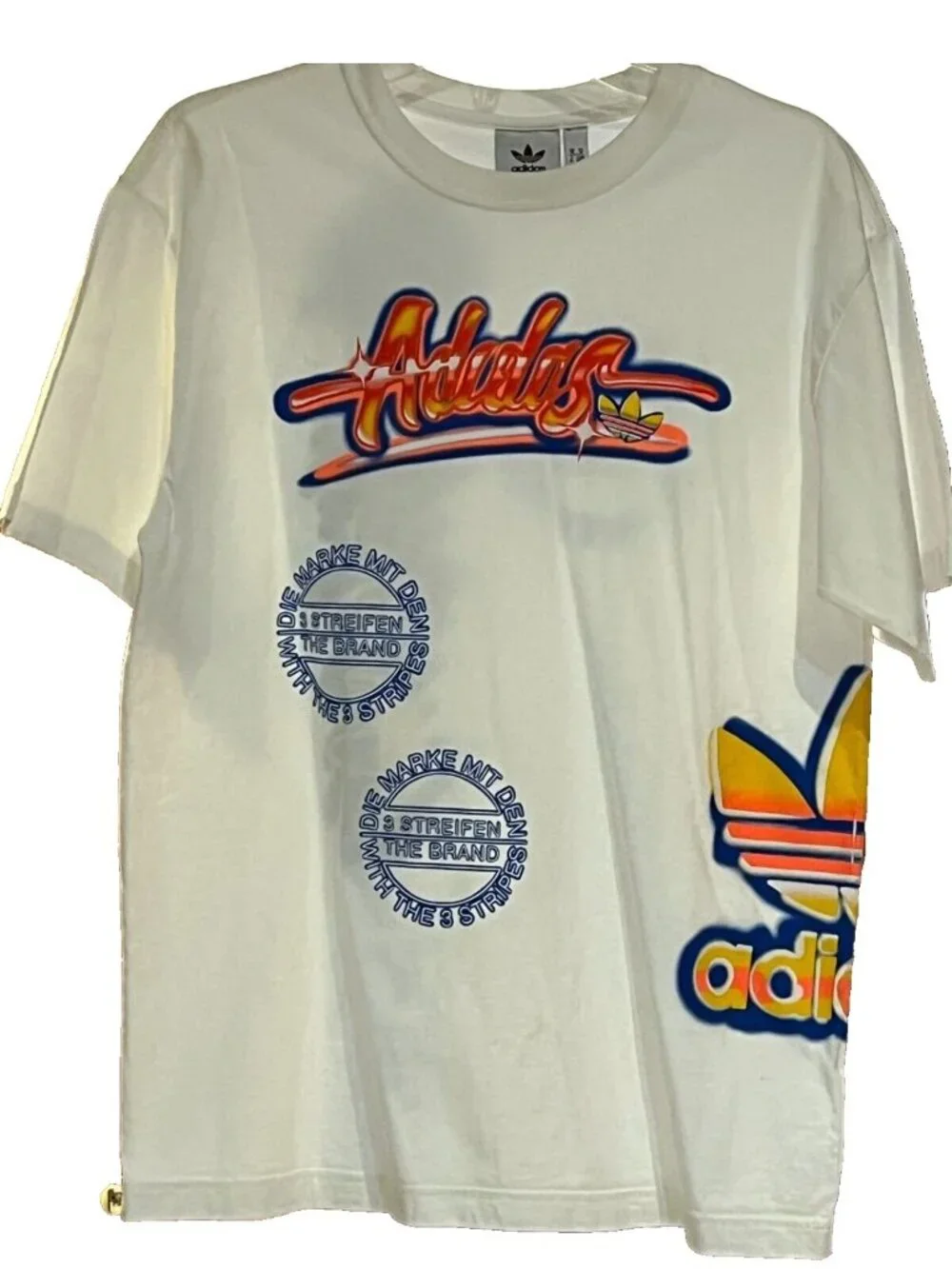 Men's Adidas Die Market Mit Den 3 streifen the Brand shirt-size M
